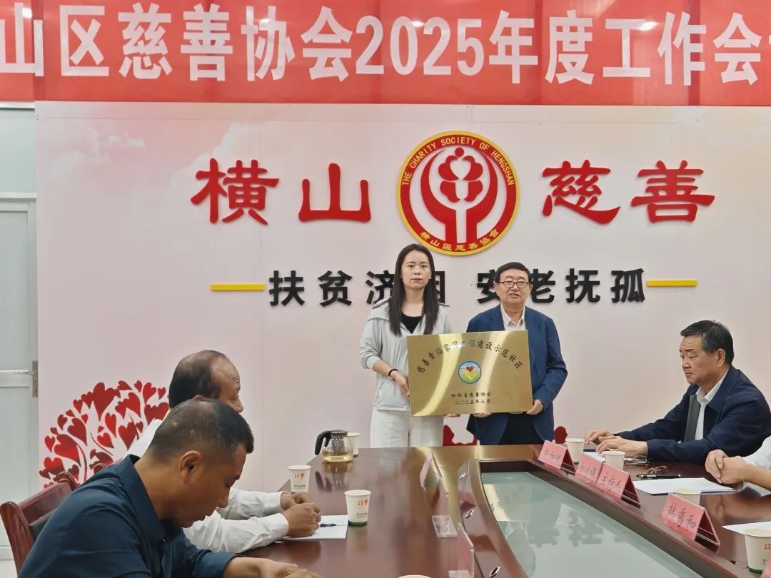 横山区慈善协会召开2025年慈善工作会议暨颁奖仪式(图5) 横山区慈善协会召开2025年慈善工作会议暨颁奖仪式(图5)